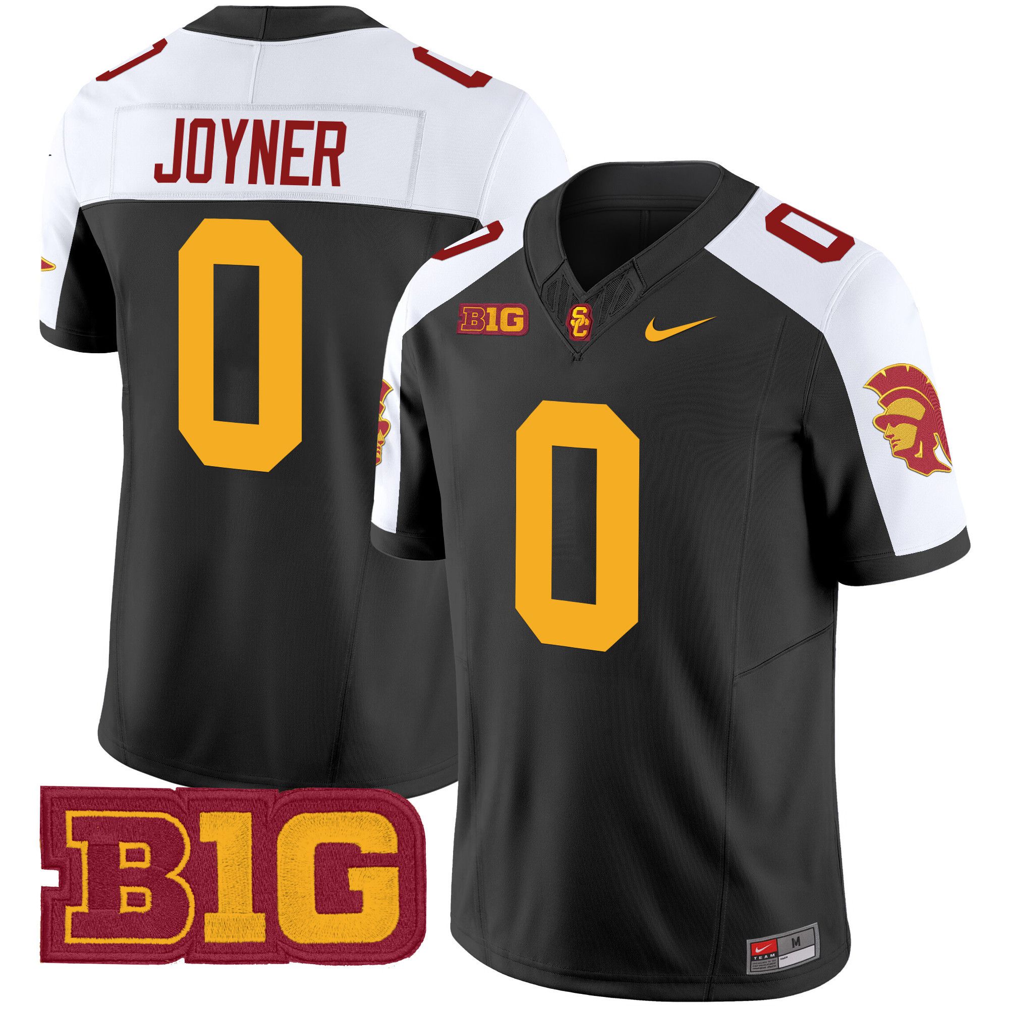 Men USC Trojans #0 Joyner Black Nike 2024 Vapor Limited NCAA Jersey